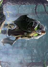 Fynn, the Fangbearer Art Card (Gold-Stamped Signature) [Kaldheim: Art Series] | Devastation Store