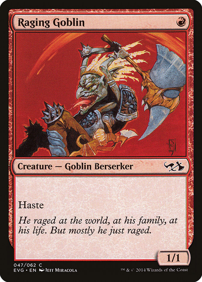 Raging Goblin (Elves vs. Goblins) [Duel Decks Anthology] - Devastation Store | Devastation Store