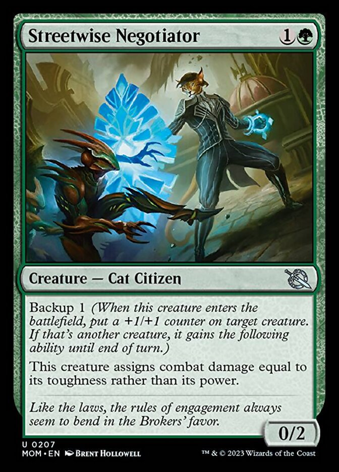 Streetwise Negotiator [March of the Machine] | Devastation Store
