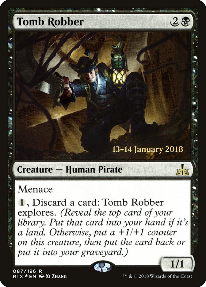 Tomb Robber [Rivals of Ixalan Prerelease Promos] - Devastation Store | Devastation Store