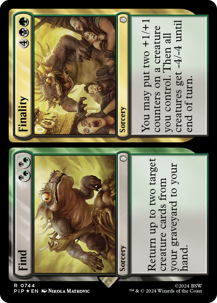 Find // Finality (Surge Foil) [Fallout] | Devastation Store