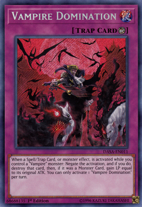 Vampire Domination [DASA-EN011] Secret Rare | Devastation Store