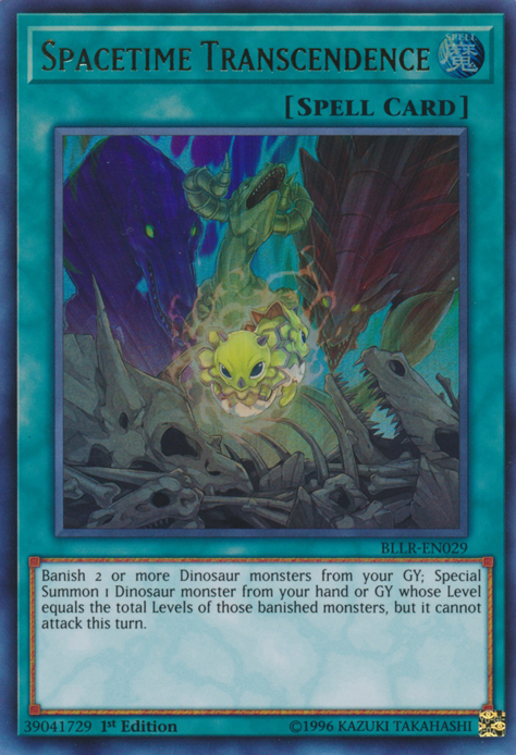 Spacetime Transcendence [BLLR-EN029] Ultra Rare | Devastation Store