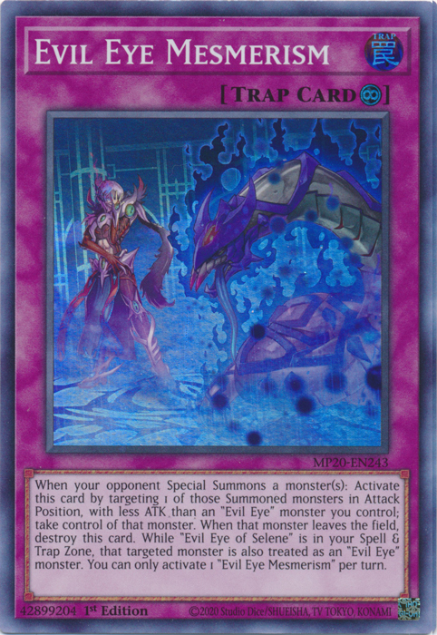 Evil Eye Mesmerism [MP20-EN243] Super Rare | Devastation Store