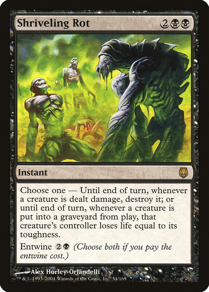Shriveling Rot [Darksteel] - Devastation Store | Devastation Store