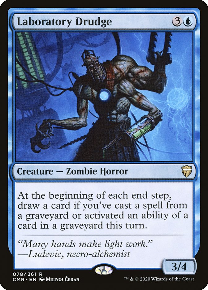 Laboratory Drudge [Commander Legends] | Devastation Store
