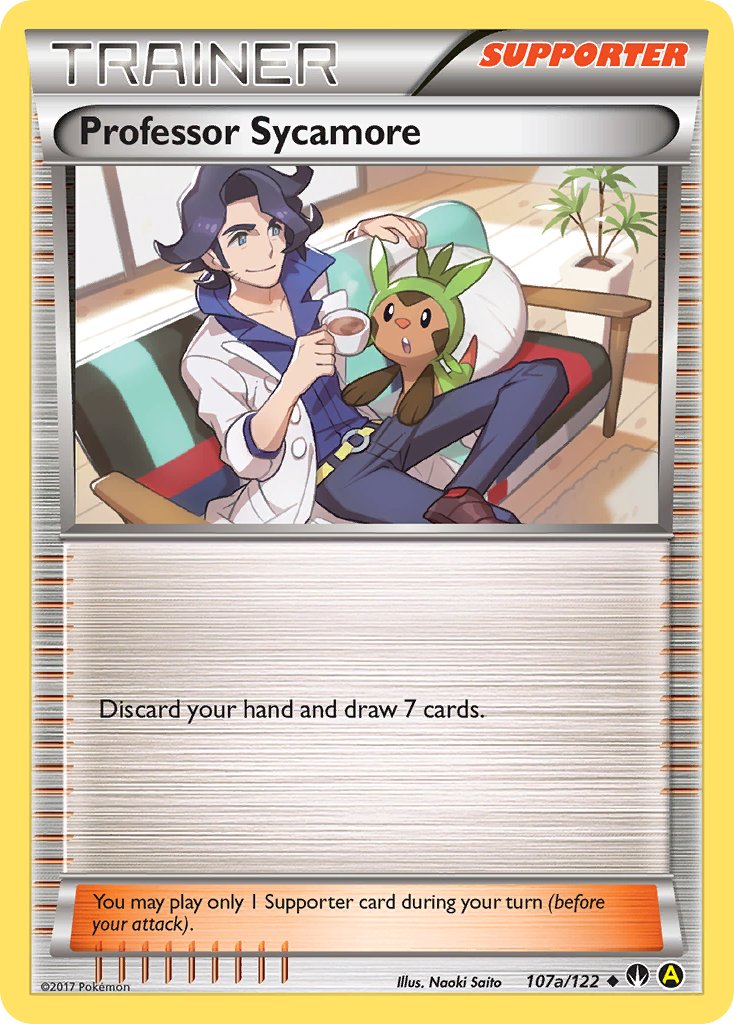 Professor Sycamore (107a/122) [Alternate Art Promos] | Devastation Store