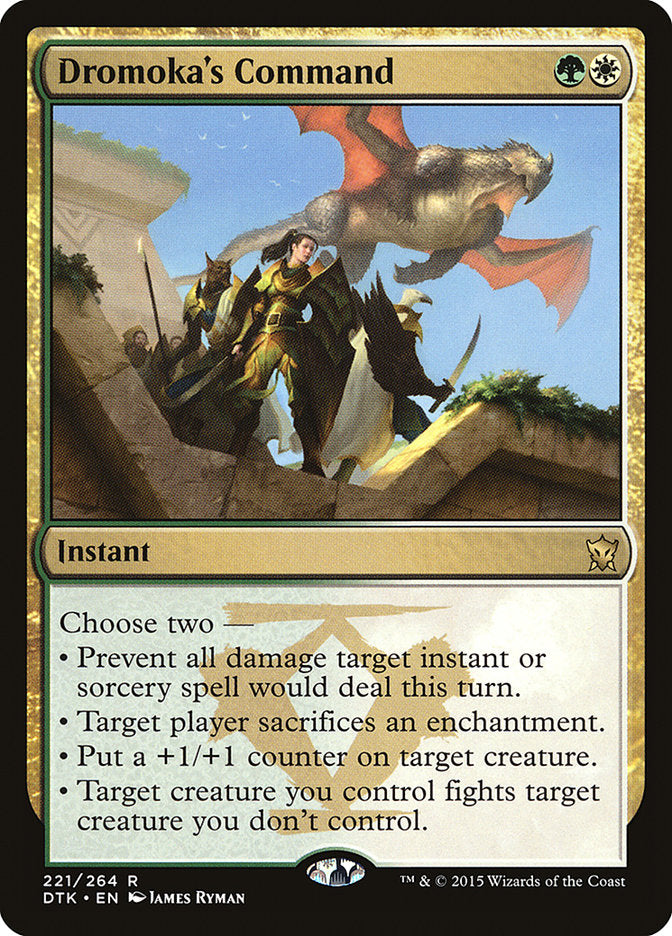 Dromoka's Command [Dragons of Tarkir] | Devastation Store