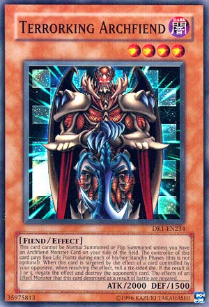Terrorking Archfiend [DR1-EN234] Super Rare | Devastation Store