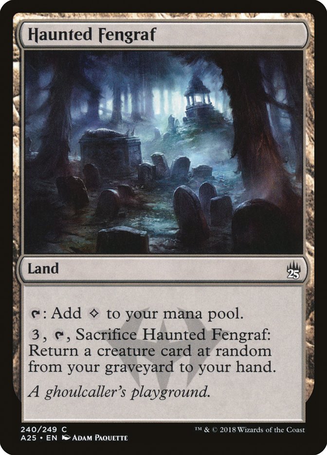 Haunted Fengraf [Masters 25] - Devastation Store | Devastation Store