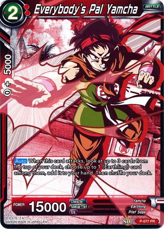 Everybody's Pal Yamcha (Alternate Art) [P-077] | Devastation Store