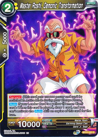 Master Roshi, Demonic Transformation [BT11-101] | Devastation Store