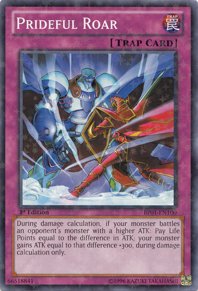 Prideful Roar [BP01-EN100] Starfoil Rare | Devastation Store