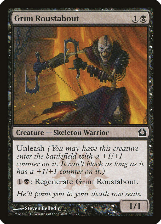 Grim Roustabout [Return to Ravnica] - Devastation Store | Devastation Store