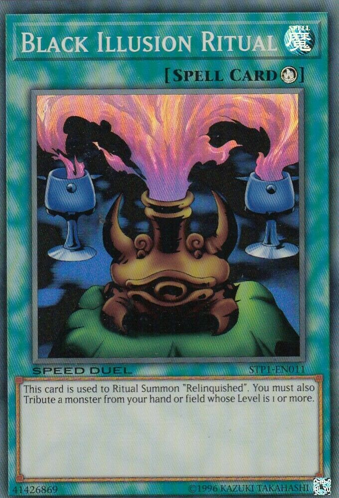 Black Illusion Ritual [STP1-EN011] Super Rare | Devastation Store