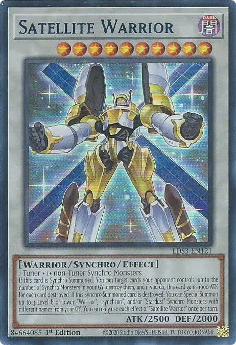 Satellite Warrior (Blue) [LDS3-EN121] Ultra Rare | Devastation Store