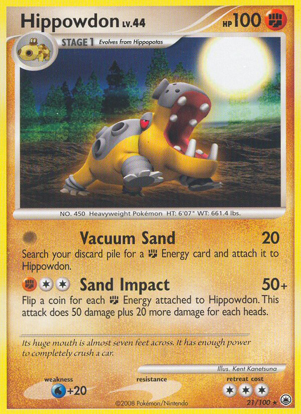 Hippowdon (21/100) [Diamond & Pearl: Majestic Dawn] | Devastation Store