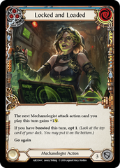 Locked and Loaded (Blue) [ARC034-C] 1st Edition Normal - Devastation Store | Devastation Store