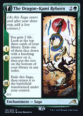 The Dragon-Kami Reborn // Dragon-Kami's Egg [Kamigawa: Neon Dynasty Prerelease Promos] | Devastation Store