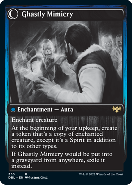 Mirrorhall Mimic // Ghastly Mimicry [Innistrad: Double Feature] | Devastation Store