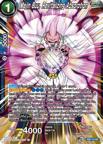 Majin Buu, Revitalizing Absorption (EB1-15) [Battle Evolution Booster] | Devastation Store
