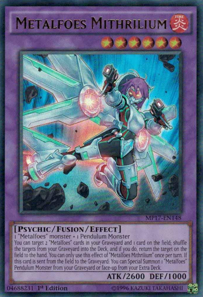 Metalfoes Mithrilium [MP17-EN148] Ultra Rare | Devastation Store