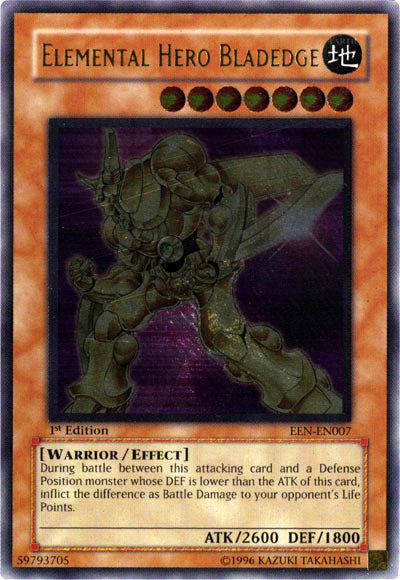 Elemental Hero Bladedge [EEN-EN007] Ultimate Rare | Devastation Store
