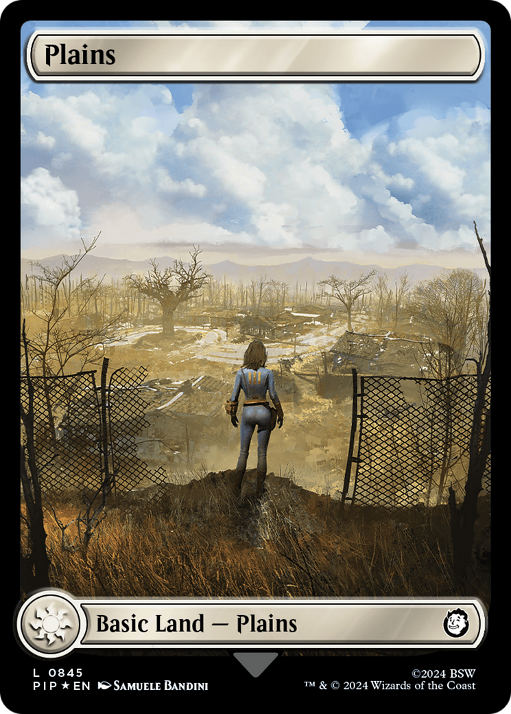 Plains (0845) (Surge Foil) [Fallout] | Devastation Store