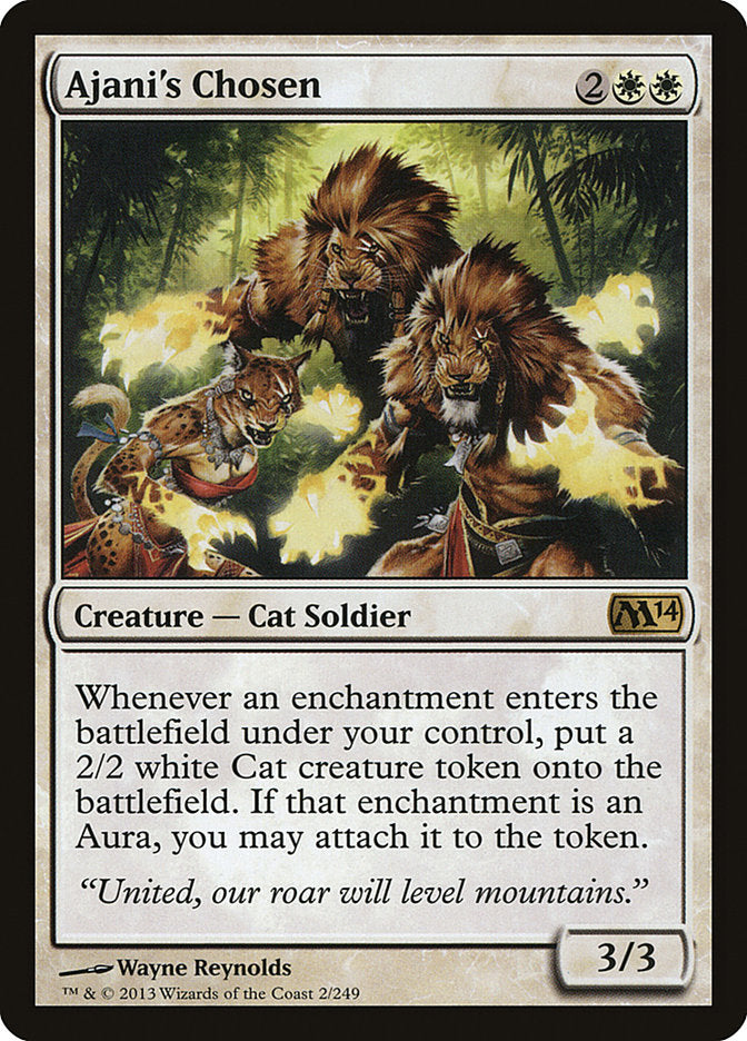 Ajani's Chosen [Magic 2014] - Devastation Store | Devastation Store