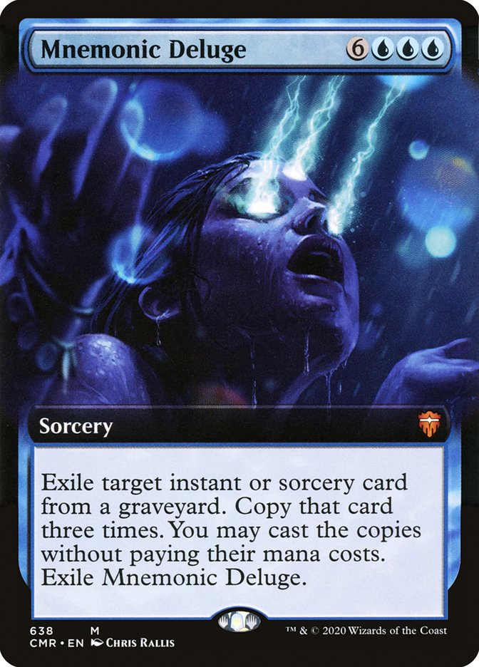Mnemonic Deluge (Extended) [Commander Legends] | Devastation Store
