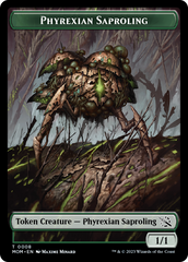 Elemental (9) // Phyrexian Saproling Double-Sided Token [March of the Machine Tokens] | Devastation Store