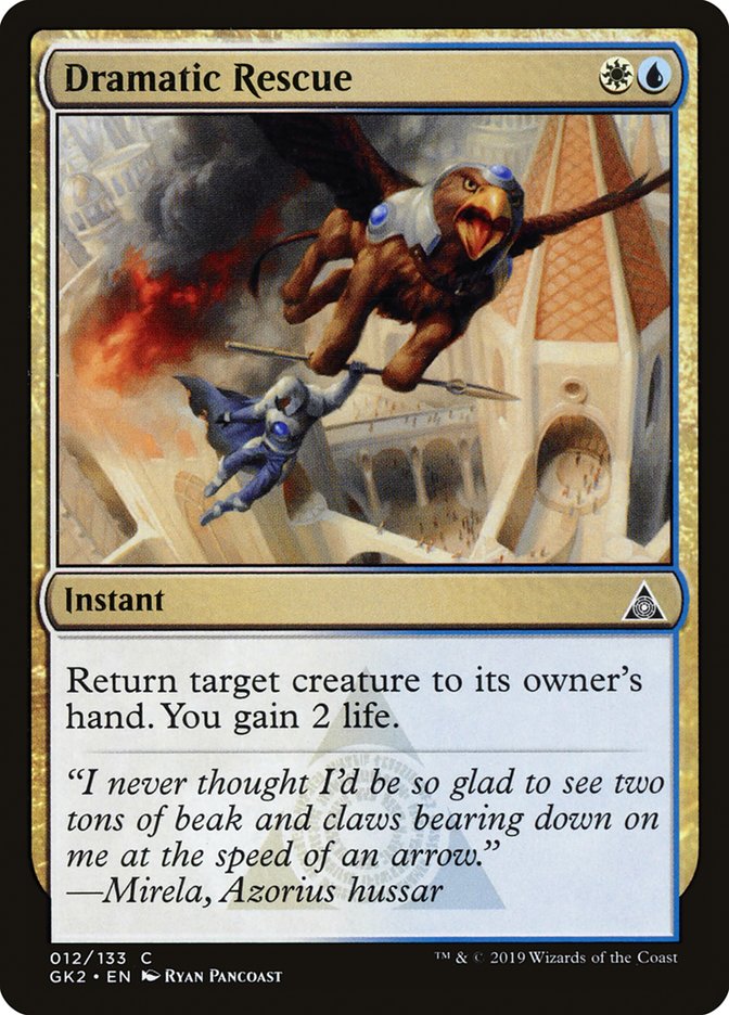Dramatic Rescue [Ravnica Allegiance Guild Kit] | Devastation Store