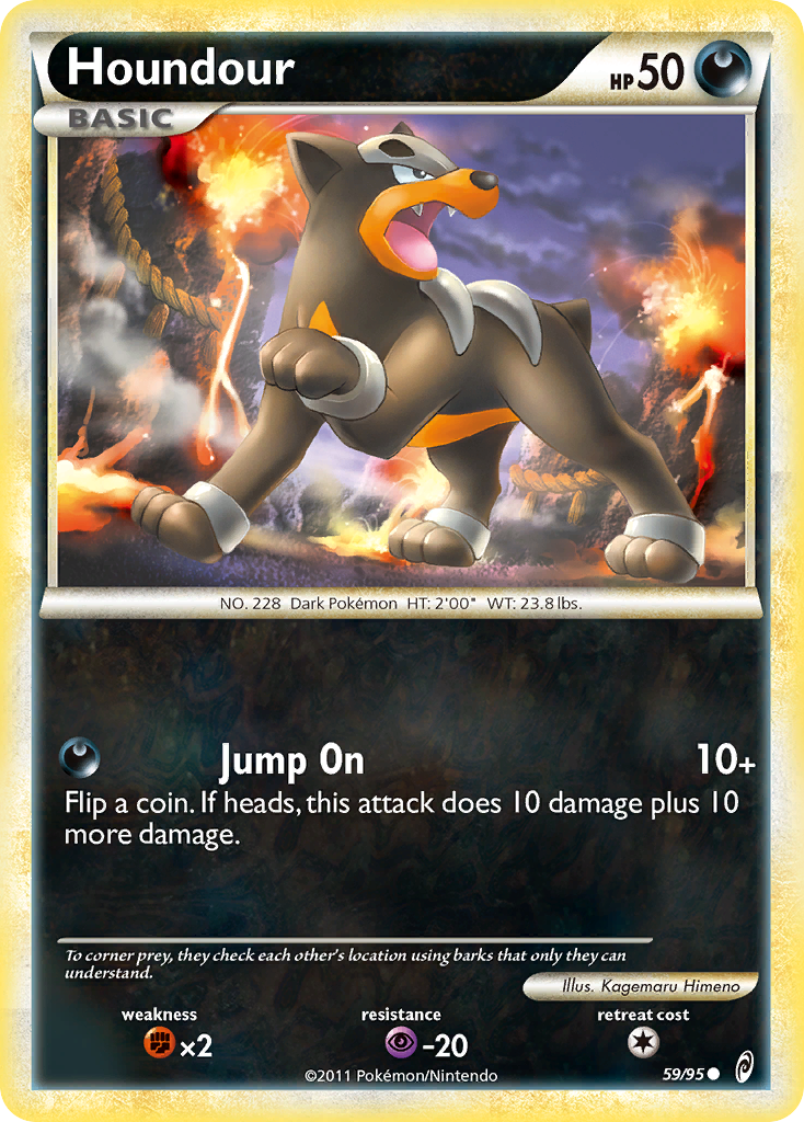 Houndour (59/95) [HeartGold & SoulSilver: Call of Legends] | Devastation Store