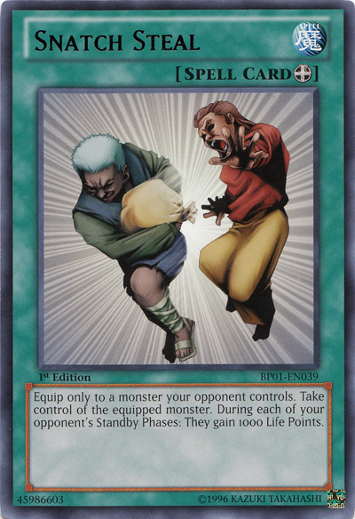 Snatch Steal [BP01-EN039] Rare | Devastation Store
