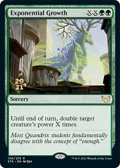Exponential Growth [Strixhaven: School of Mages Prerelease Promos] | Devastation Store