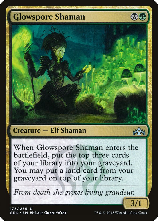 Glowspore Shaman [Guilds of Ravnica] - Devastation Store | Devastation Store