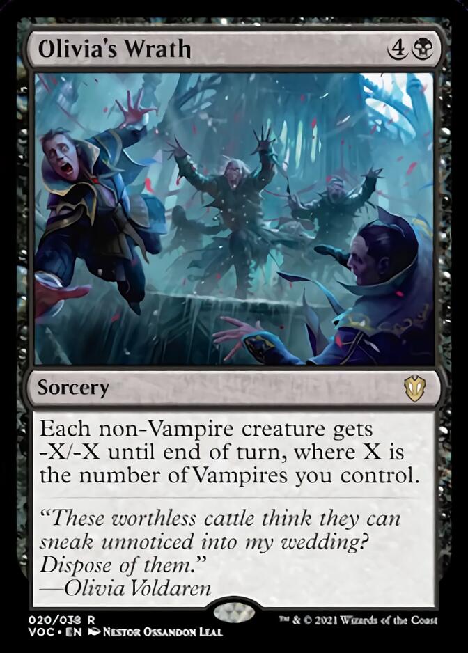 Olivia's Wrath [Innistrad: Crimson Vow Commander] | Devastation Store