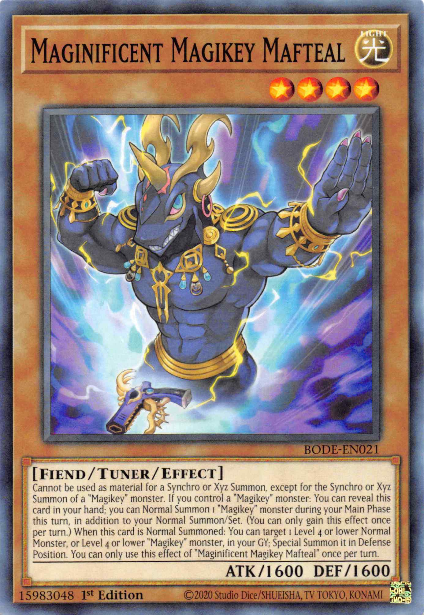 Magnificent Magikey Mafteal [BODE-EN021] Common | Devastation Store