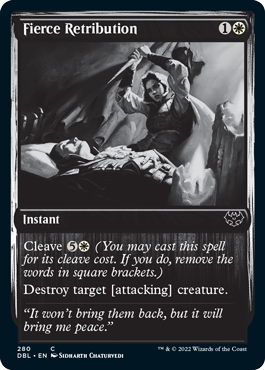 Fierce Retribution [Innistrad: Double Feature] | Devastation Store