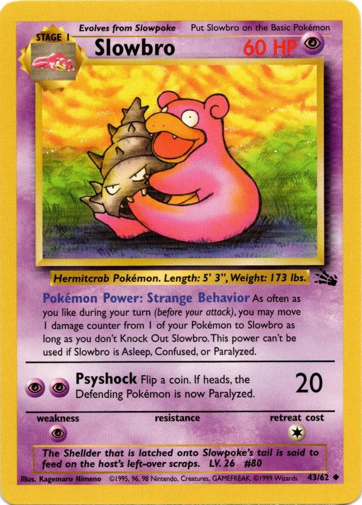 Slowbro (43/62) [Fossil Unlimited] | Devastation Store