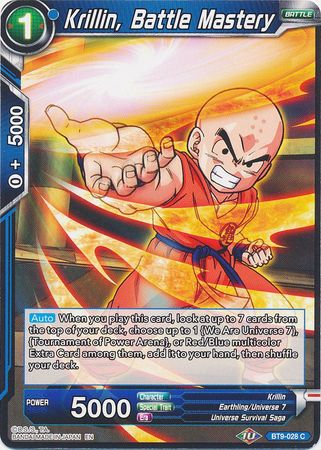 Krillin, Battle Mastery [BT9-028] | Devastation Store