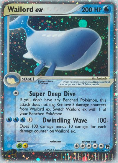 Wailord ex (100/100) [EX: Sandstorm] | Devastation Store