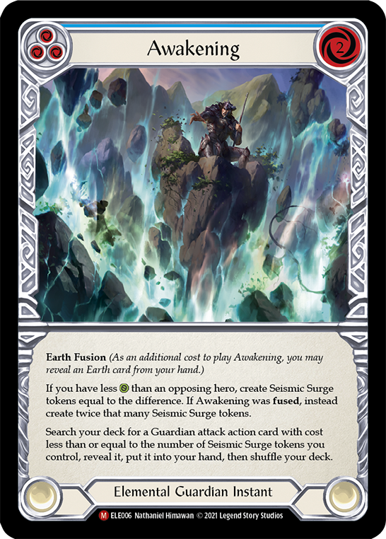 Awakening [ELE006] (Tales of Aria)  1st Edition Normal | Devastation Store