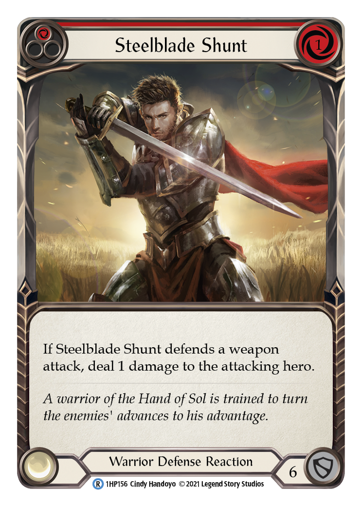 Steelblade Shunt (Red) [1HP156] | Devastation Store