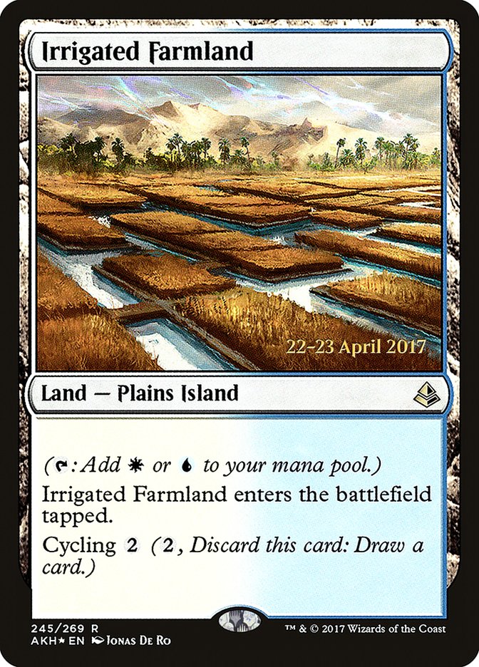 Irrigated Farmland  [Amonkhet Prerelease Promos] - Devastation Store | Devastation Store