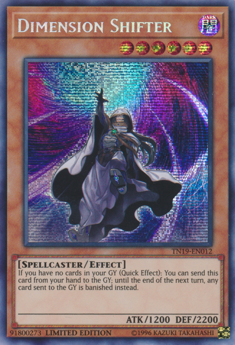 Dimension Shifter [TN19-EN012] Prismatic Secret Rare | Devastation Store