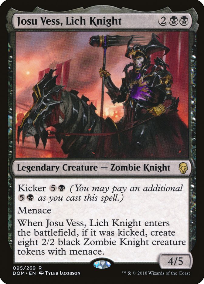 Josu Vess, Lich Knight [Dominaria] - Devastation Store | Devastation Store