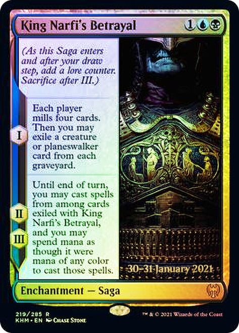 King Narfi's Betrayal [Kaldheim Prerelease Promos] | Devastation Store