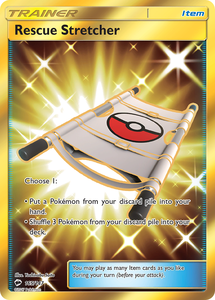 Rescue Stretcher (165/147) [Sun & Moon: Burning Shadows] | Devastation Store