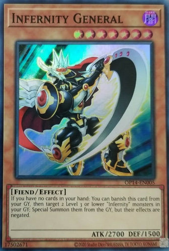Infernity General [OP14-EN005] Super Rare | Devastation Store